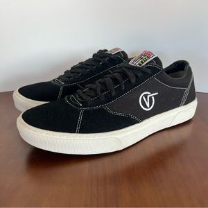 Vans Paradoxxx Men’s Black Suede Shoes Sneakers Size 10 Ultracush Off The Wall